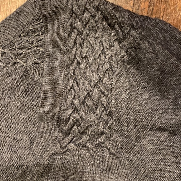 Grey knit midi dress, with some cashmere sz M - Picture 4 of 5